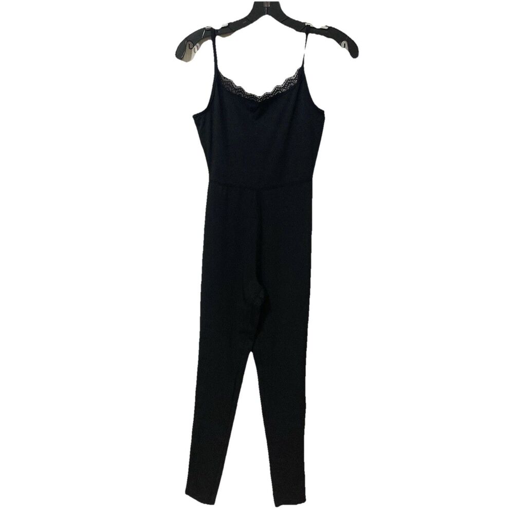 No Comment Essential Shapewear Black Full Body Form Fitting Bodysuit Slip